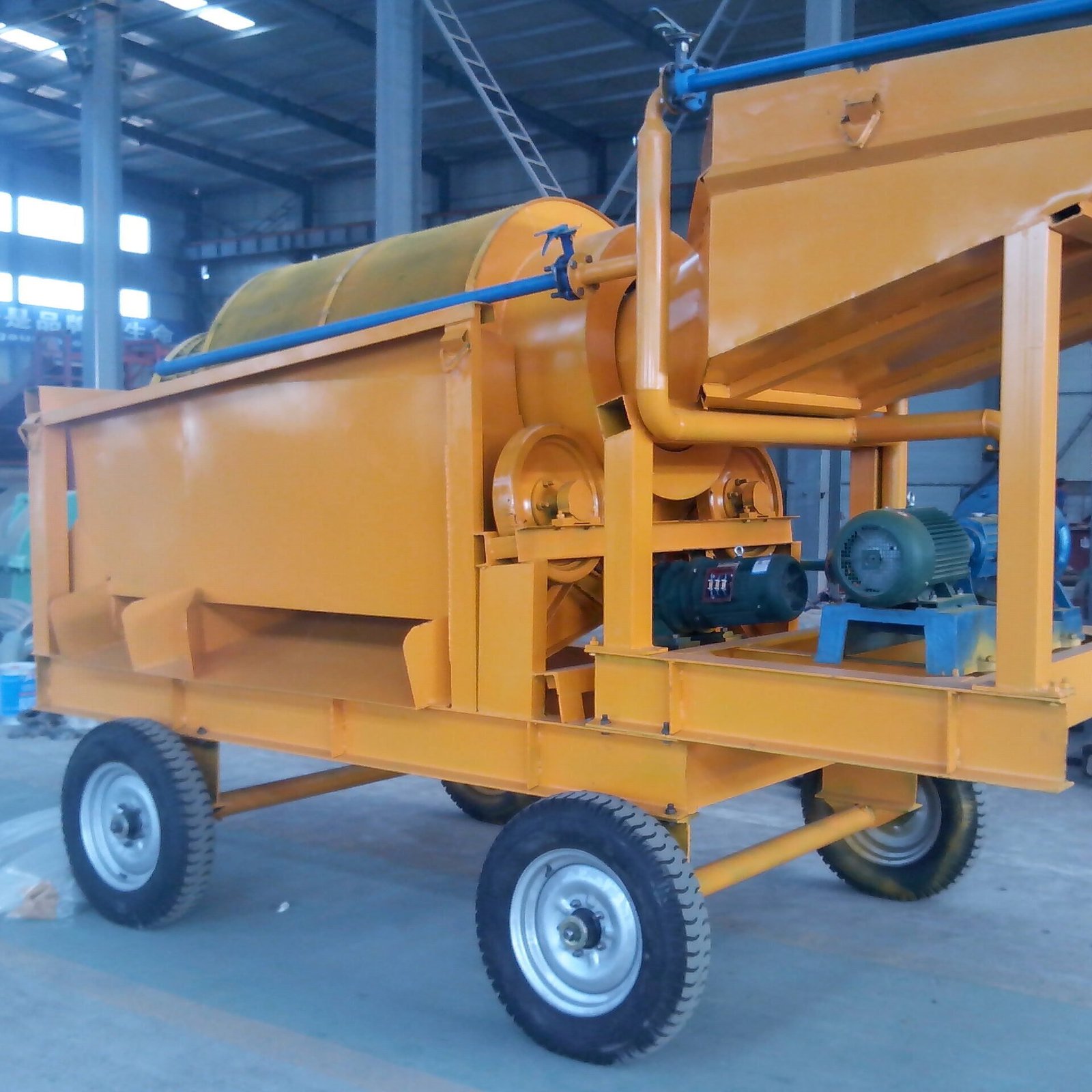 mobile gold mining equipment